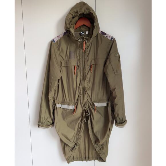 Puma × MIHARA Yasuhiro Collaboration Nylon Jacket Mens Size medium Green Camo - Picture 2 of 15